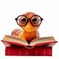 Schulrucksack-Set kleiner Bücherwurm