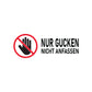 Turnbeutel NUR GUCKEN
