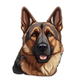 Kinder T-Shirt Deutscher Schäferhund