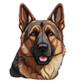 Turnbeutel Deutscher Schäferhund