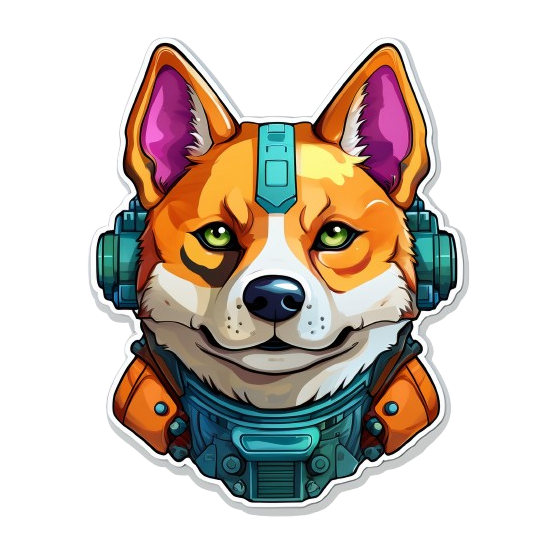 Kinder T-Shirt Shiba Army Robot