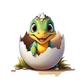 Dekokissen-Set Baby Dino