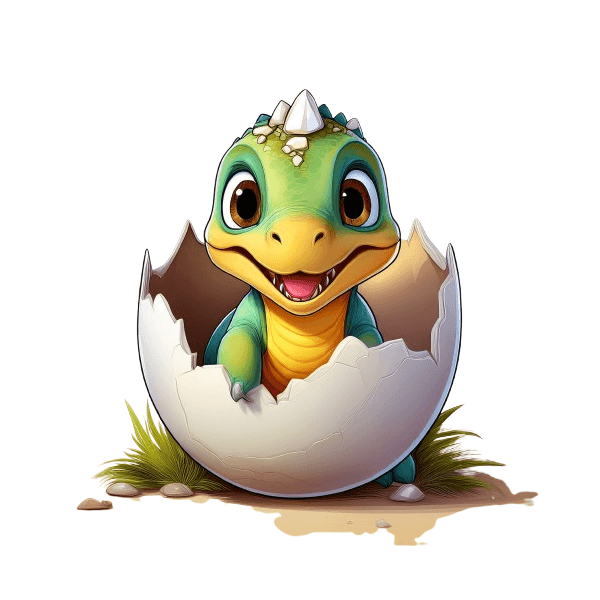 Dekokissen-Set Baby Dino