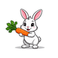 Turnbeutel Baby Hase