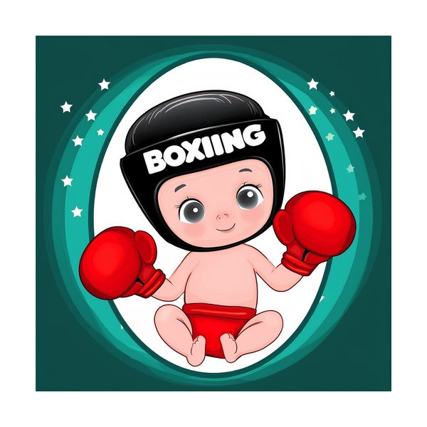 Kinder T-Shirt Boxing Baby
