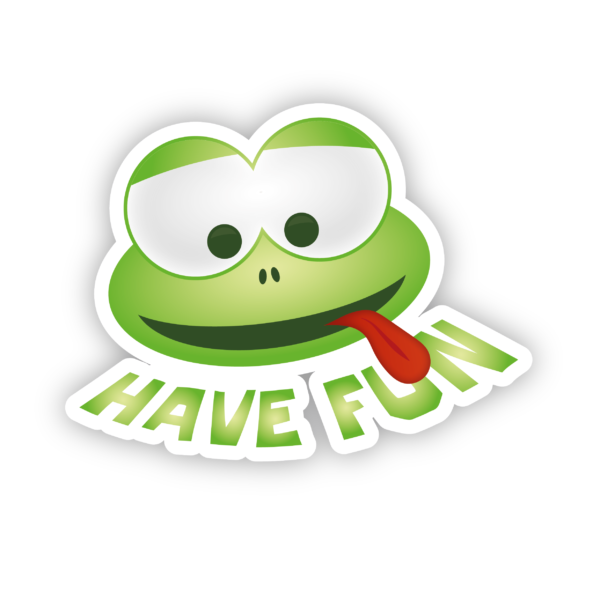 Dekokissen-Set Fredy The Frog Have Fun