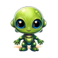 Turnbeutel Baby Alien