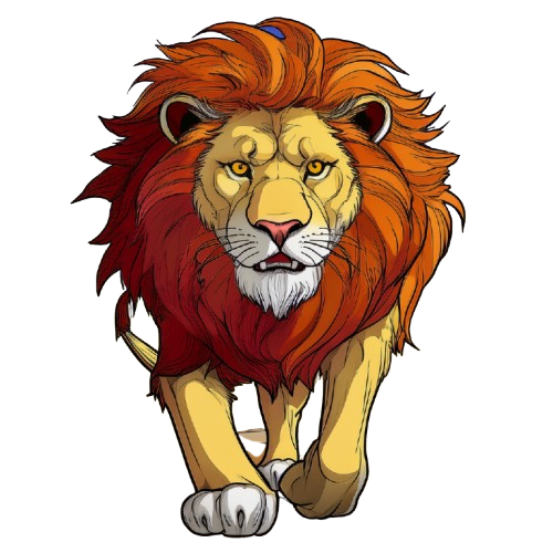 Dekokissen-Set Freaky Safari Löwe