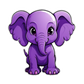 Baby- Body Set 3teilig kleiner Comic Elefant