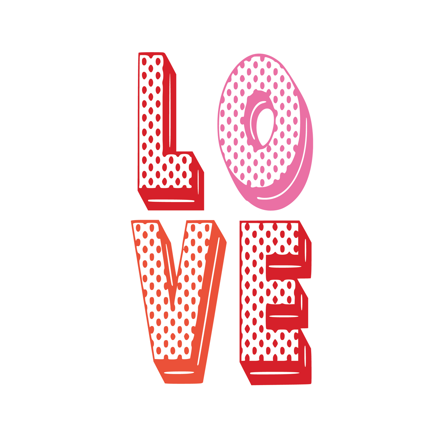 Dekokissen-Set Love Letters