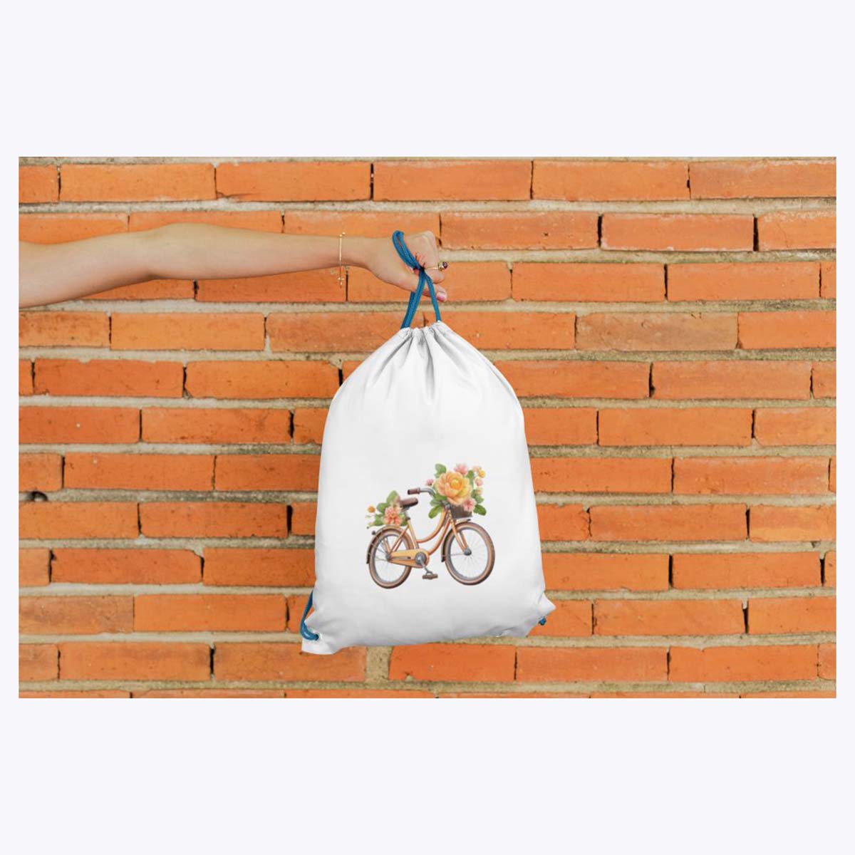 Turnbeutel süsses Fahrrad