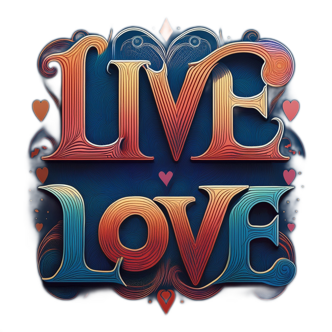 Kinder T-Shirt Live Love