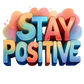 Kinder T-Shirt Stay Positive