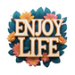 Kinder T-Shirt Enjoy Life