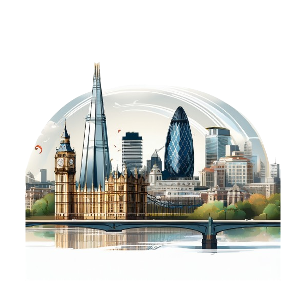 Kinder T-Shirt Moderne Skyline der Stadt 11