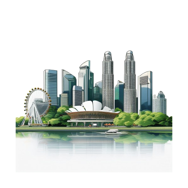 Kinder T-Shirt Moderne Skyline der Stadt 17