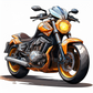 Schulrucksack-Set Motorrad mit Logo