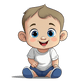 Kinder T-Shirt Baby-Meme 1