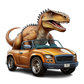 Schulrucksack-Set Dinosaurier 8