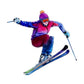 Kinder T-Shirt Watercolor Ski