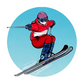 Kinder T-Shirt Ski-Cross
