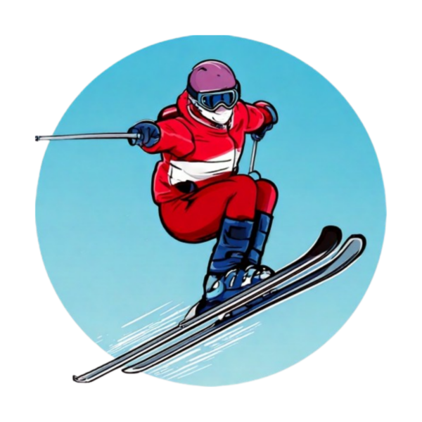 Schulrucksack-Set Ski-Cross