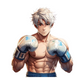 Kinder T-Shirt Anime Boxer