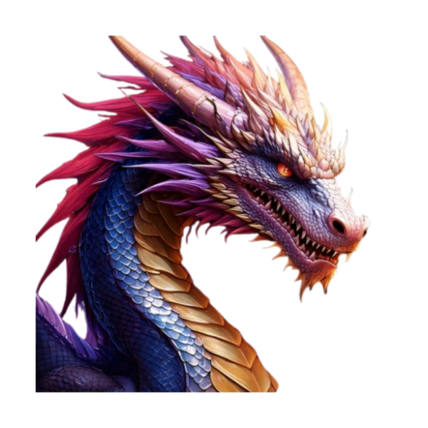 Kinder T-Shirt Anime Ninja Drache