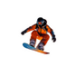 Kinder T-Shirt Snowboarder