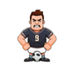 Kinder T-Shirt Angry Soccer-Player
