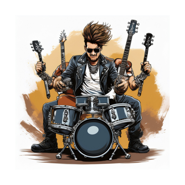 Kinder T-Shirt Clipart Heavy Metal Band
