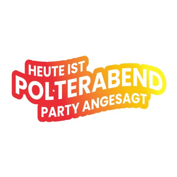 Kinder T-Shirt Heute ist Polterabend