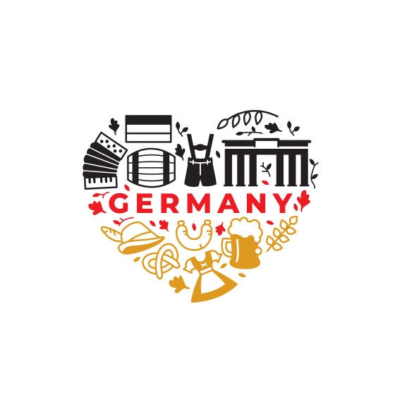 Kinder T-Shirt Germany Love