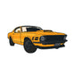 Baby Body yellow comic Mustang