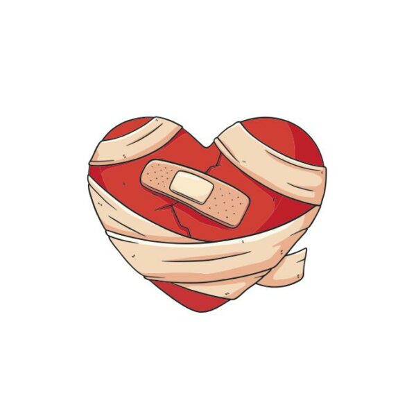 Kinder T-Shirt Broken Heart