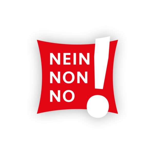Kinder T-Shirt NEIN, NON, NO
