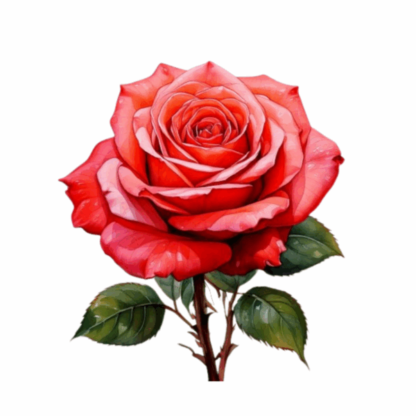 Kinder T-Shirt Watercolor Roses