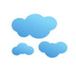 Dekokissen-Set Wolken