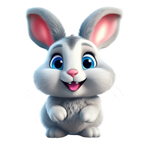 Schulrucksack-Set Hase