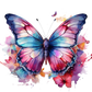 Kinder T-Shirt Schmetterling