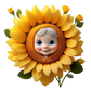 Kinder T-Shirt Mister Sonnenblume