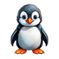 Dekokissen-Set Baby Pinguin