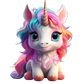 Kinder T-Shirt Unicorn Teenager