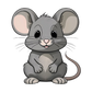 Kinder T-Shirt Süsse Maus
