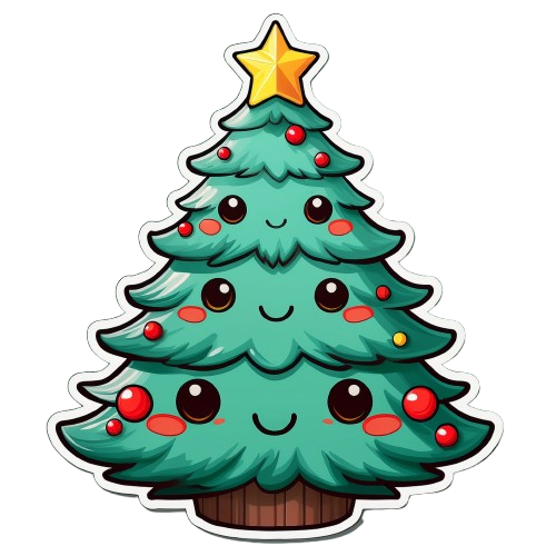 Kinder T-Shirt Weihnachtsbaum