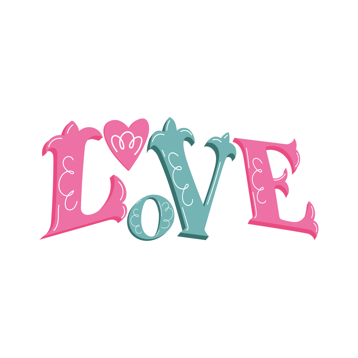 Kinder T-Shirt Love Graffiti