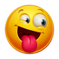 Dekokissen-Set Emoji Ätsch