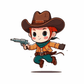 Kinder T-Shirt Little Cowboy