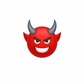 Kinder T-Shirt Emoji Devil Funny