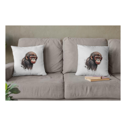 Dekokissen-Set Affe